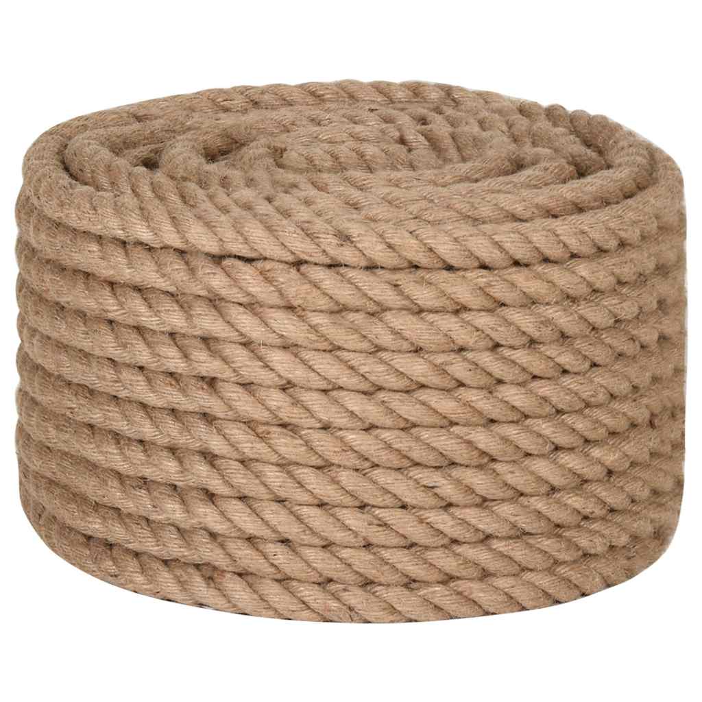 Uže od 100 % jute 20 mm 100 m