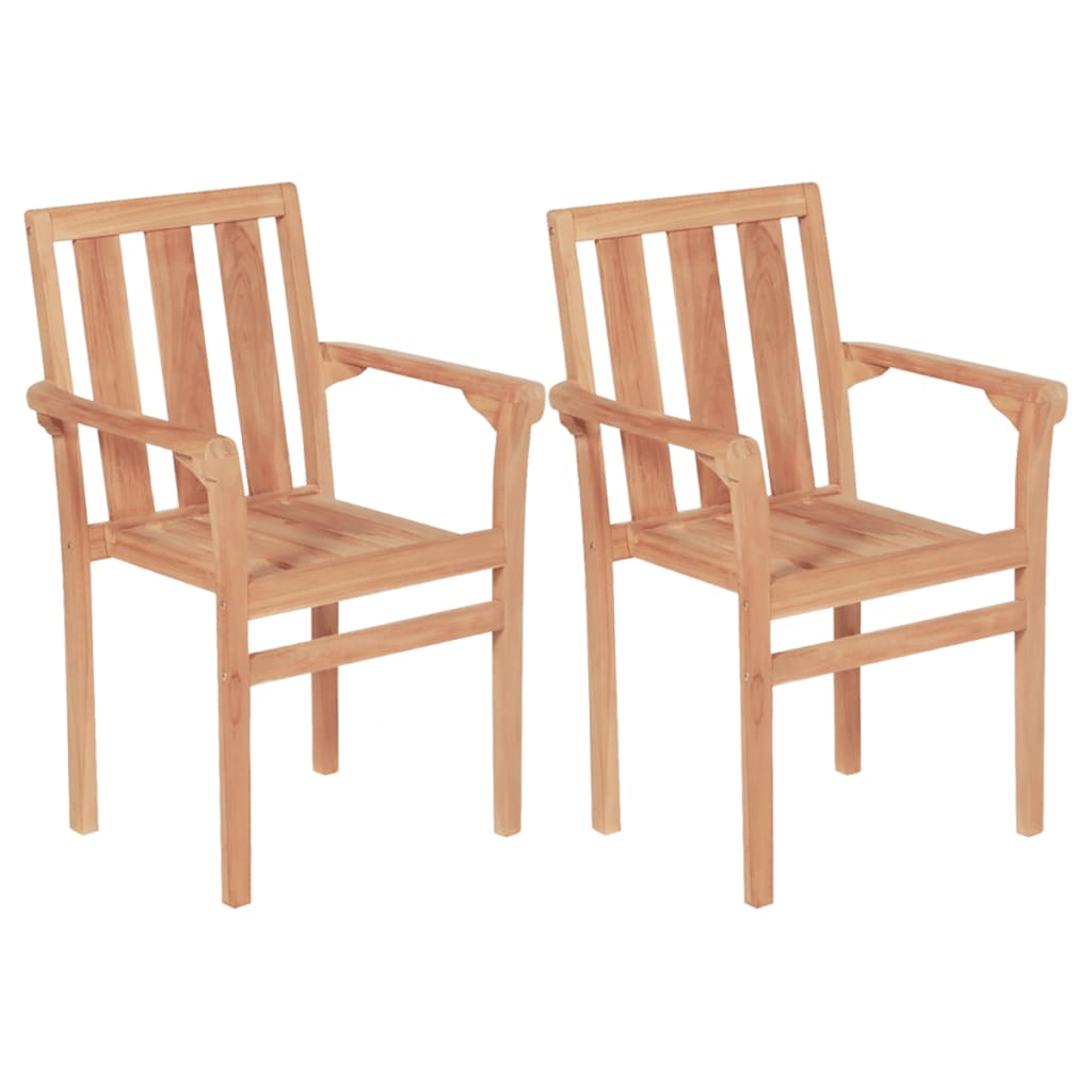 3-dijelni bistro set od masivne tikovine