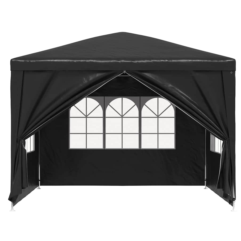Šator za zabave 3 x 3 m antracit