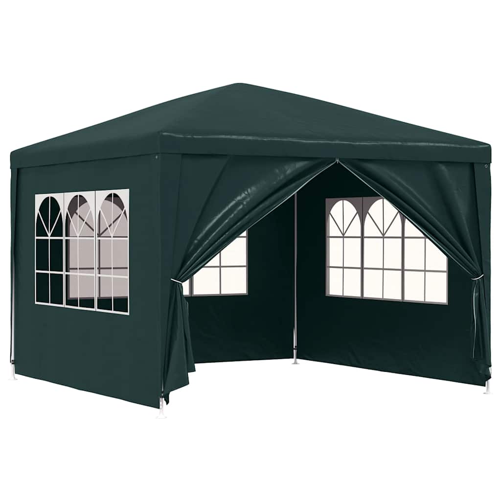 Šator za zabave 3 x 3 m zeleni