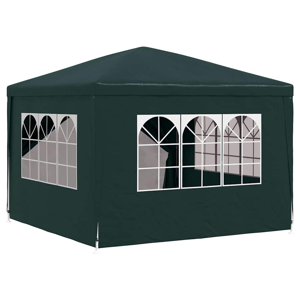 Šator za zabave 3 x 3 m zeleni