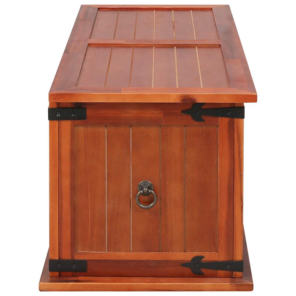 Škrinja za pohranu 90 x 45 x 40 cm od masivnog bagremovog drva
