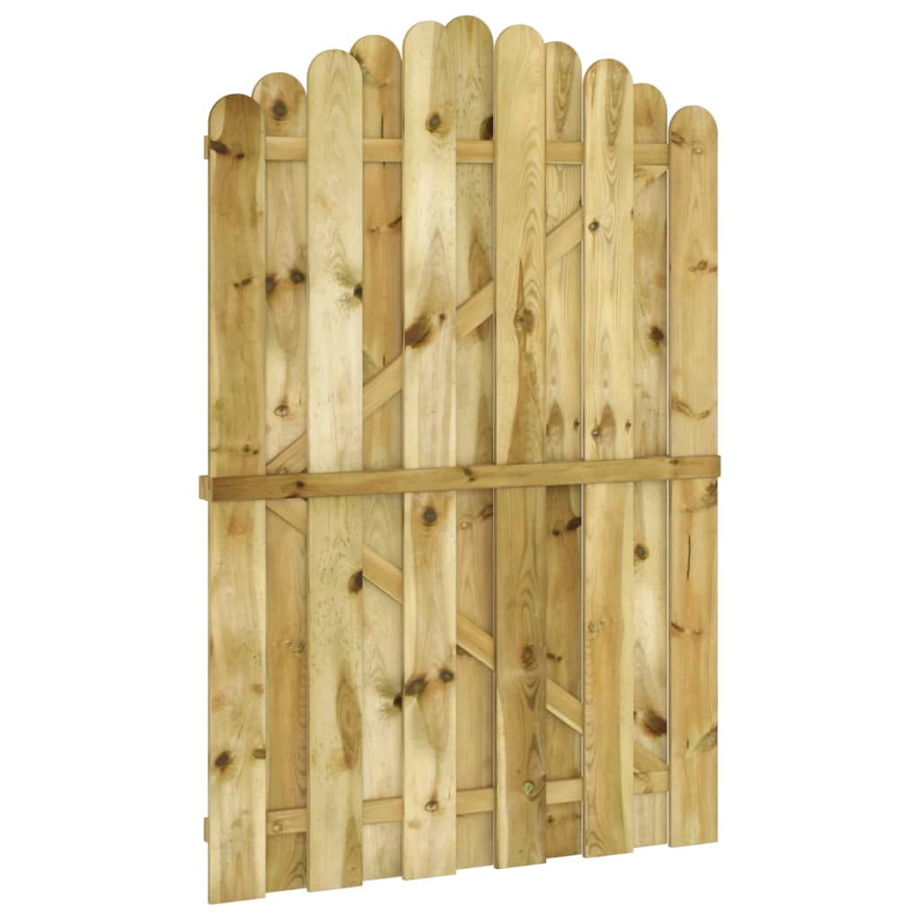 Vrtna vrata od impregnirane borovine 100 x 150 cm