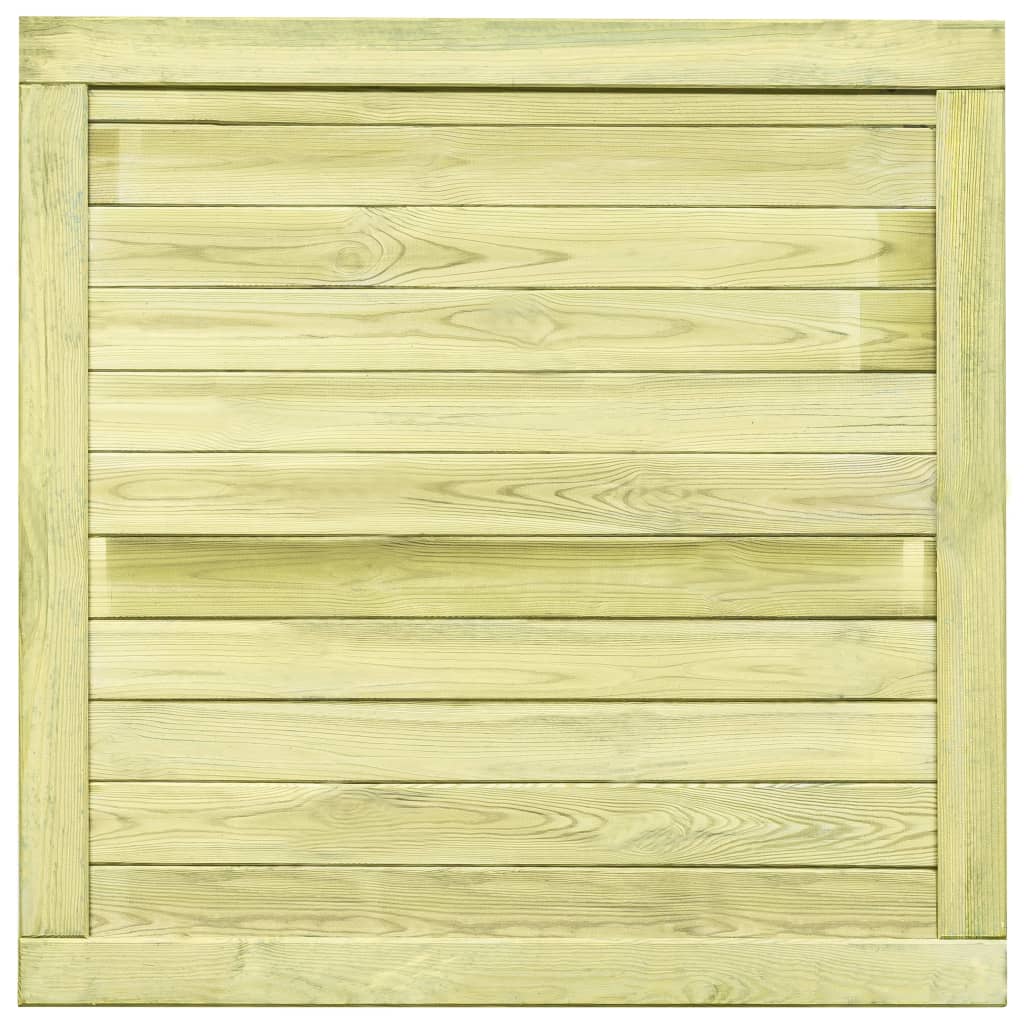Vrtna vrata od impregnirane borovine 100 x 100 cm