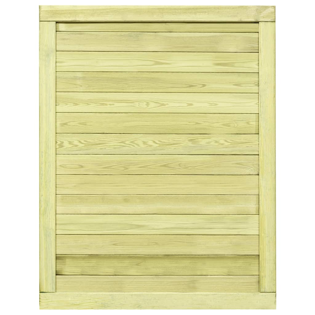 Vrtna vrata od impregnirane borovine 125 x 100 cm