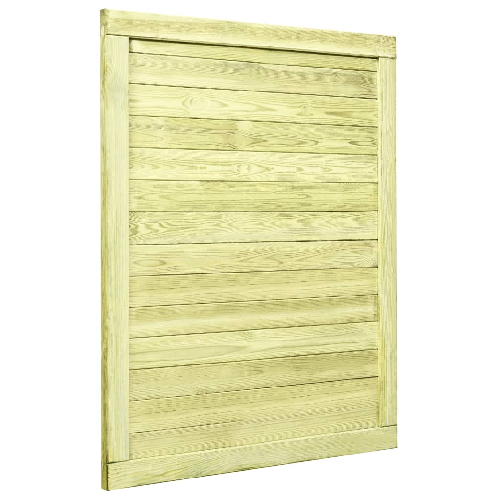 Vrtna vrata od impregnirane borovine 125 x 100 cm