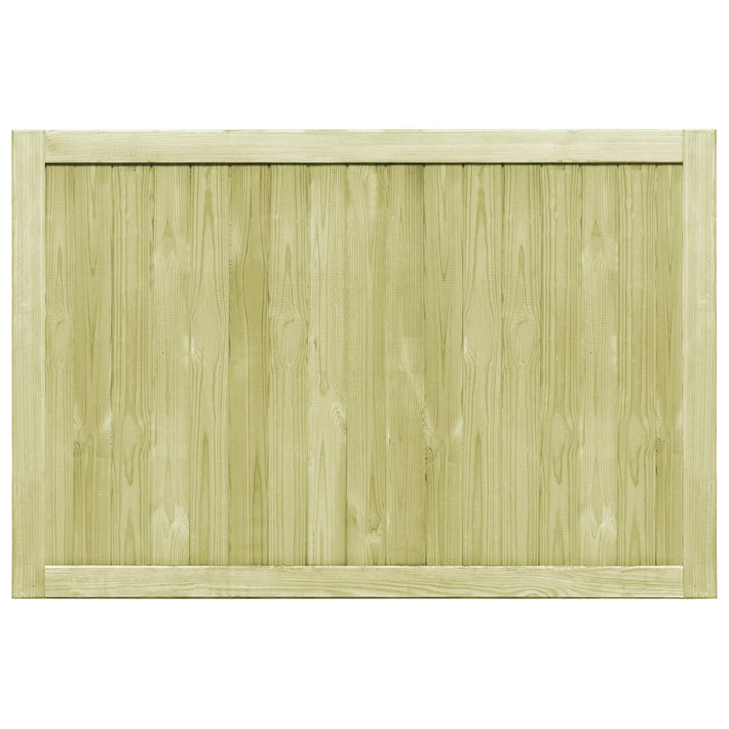 Vrtna vrata 2 kom od impregnirane borovine 300 x 100 cm