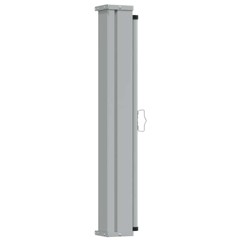 Uvlačiva bočna tenda za terasu 100 x 300 cm siva