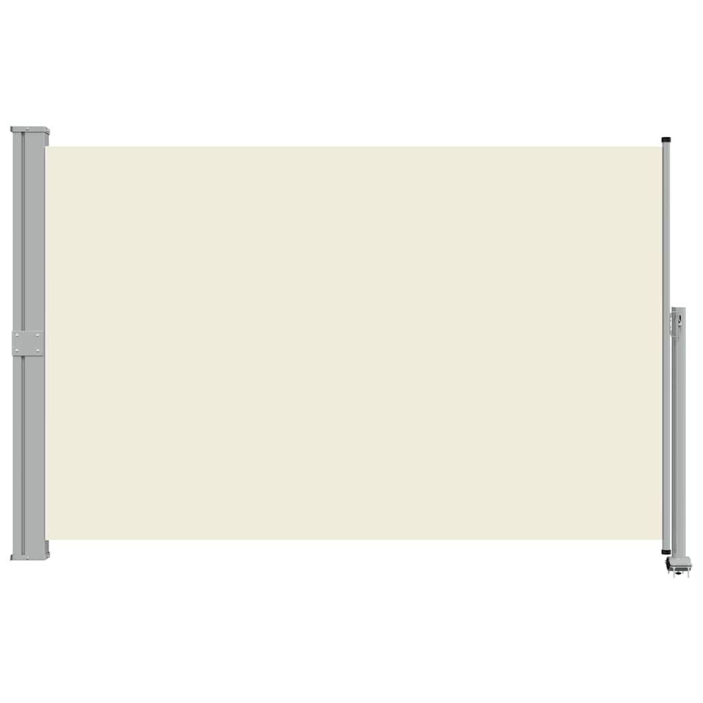 Uvlačiva bočna tenda za terasu 160 x 300 cm krem
