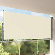 Uvlačiva bočna tenda za terasu 160 x 300 cm krem