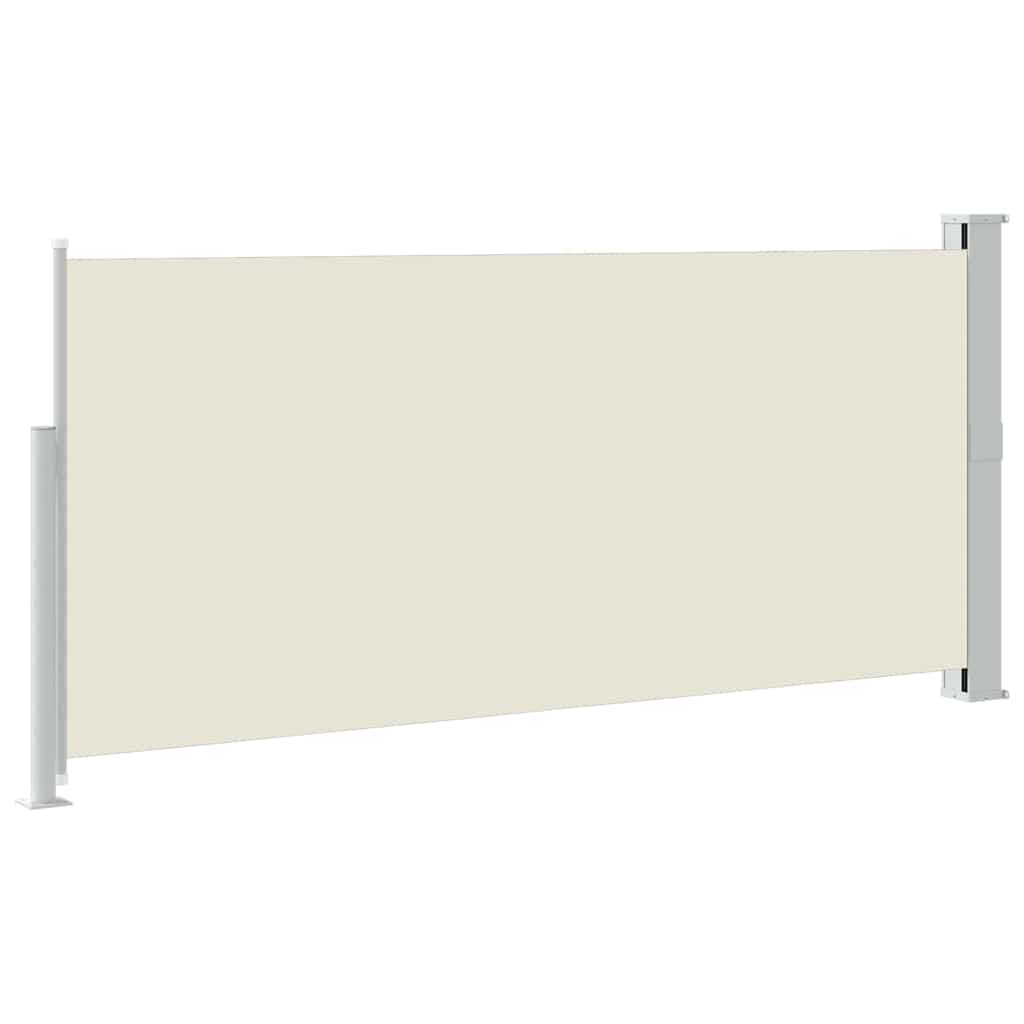 Uvlačiva bočna tenda 140 x 300 cm krem