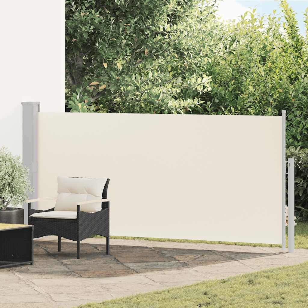 Uvlačiva bočna tenda 140 x 300 cm krem
