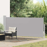 Uvlačiva bočna tenda 140 x 300 cm siva