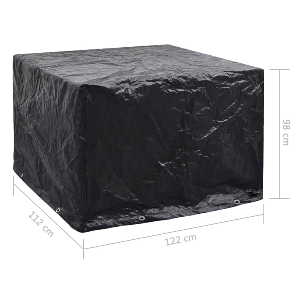 Navlaka za vrtni namještaj s 8 ušica 122 x 112 x 98 cm