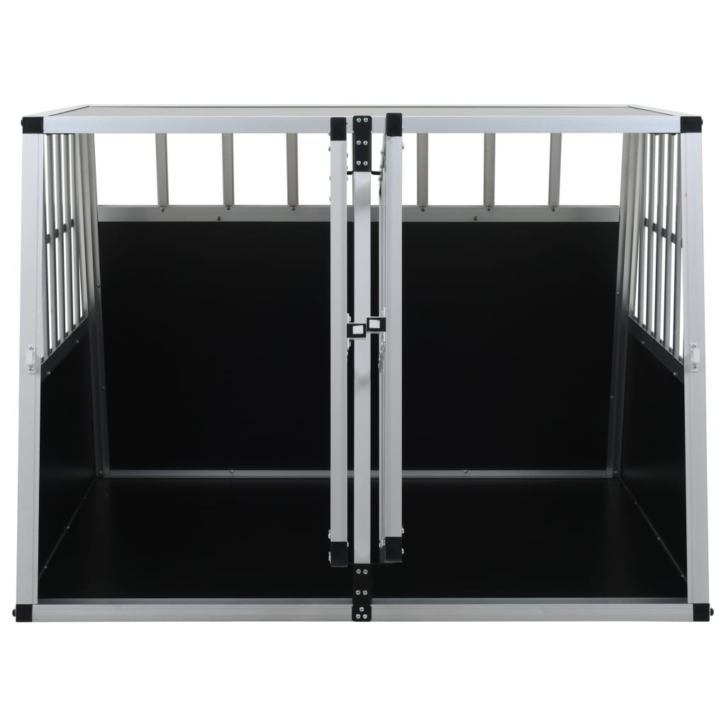 Kavez za pse s dvostrukim vratima 94 x 88 x 69 cm