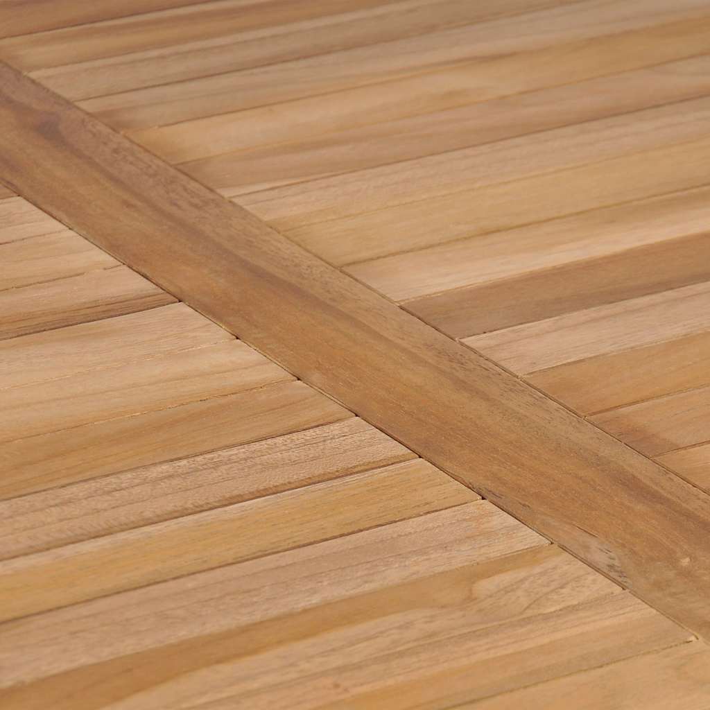 Vrtni stol 80 x 80 x 77 cm od masivne tikovine