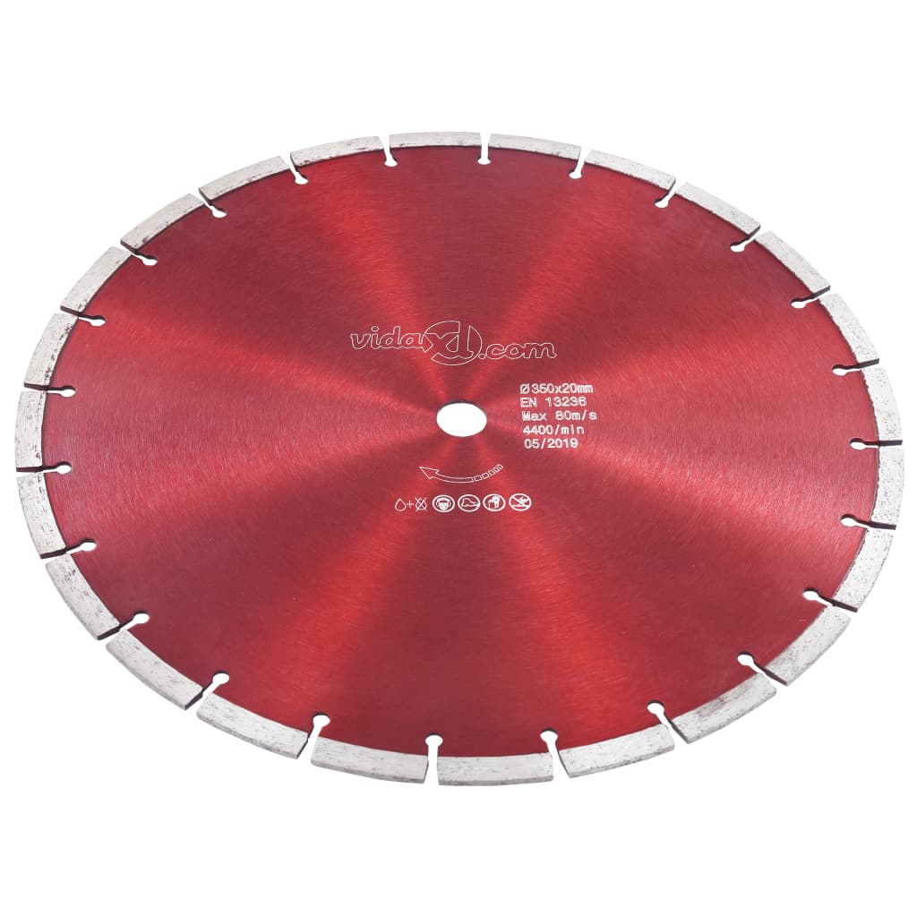 Dijamantni disk za rezanje čelični 350 mm