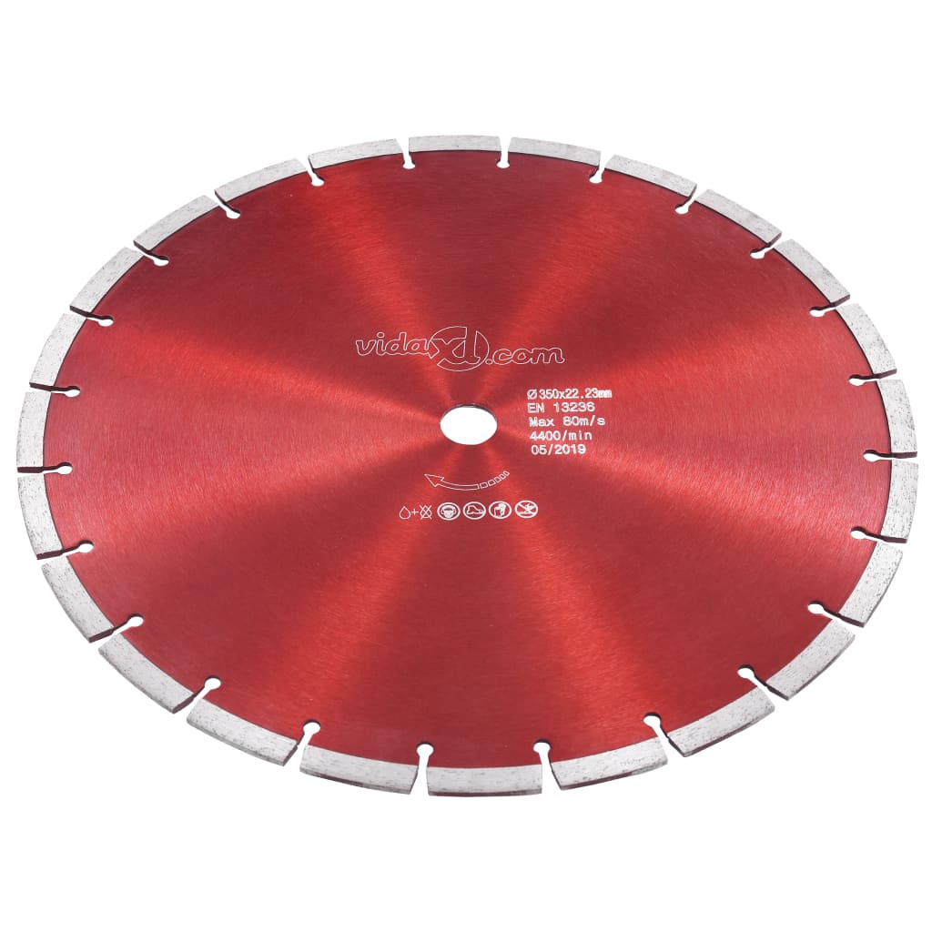 Dijamantni disk za rezanje čelični 350 mm