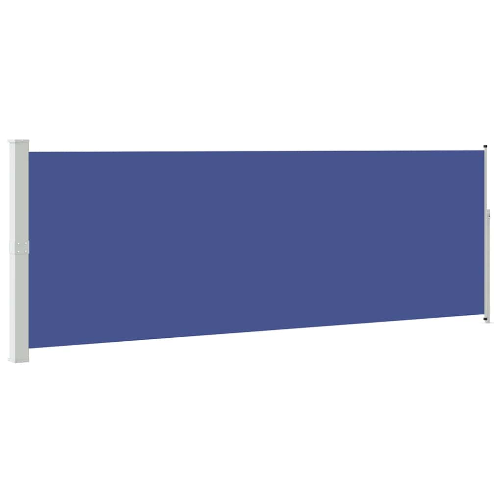 Uvlačiva bočna tenda 160 x 500 cm plava