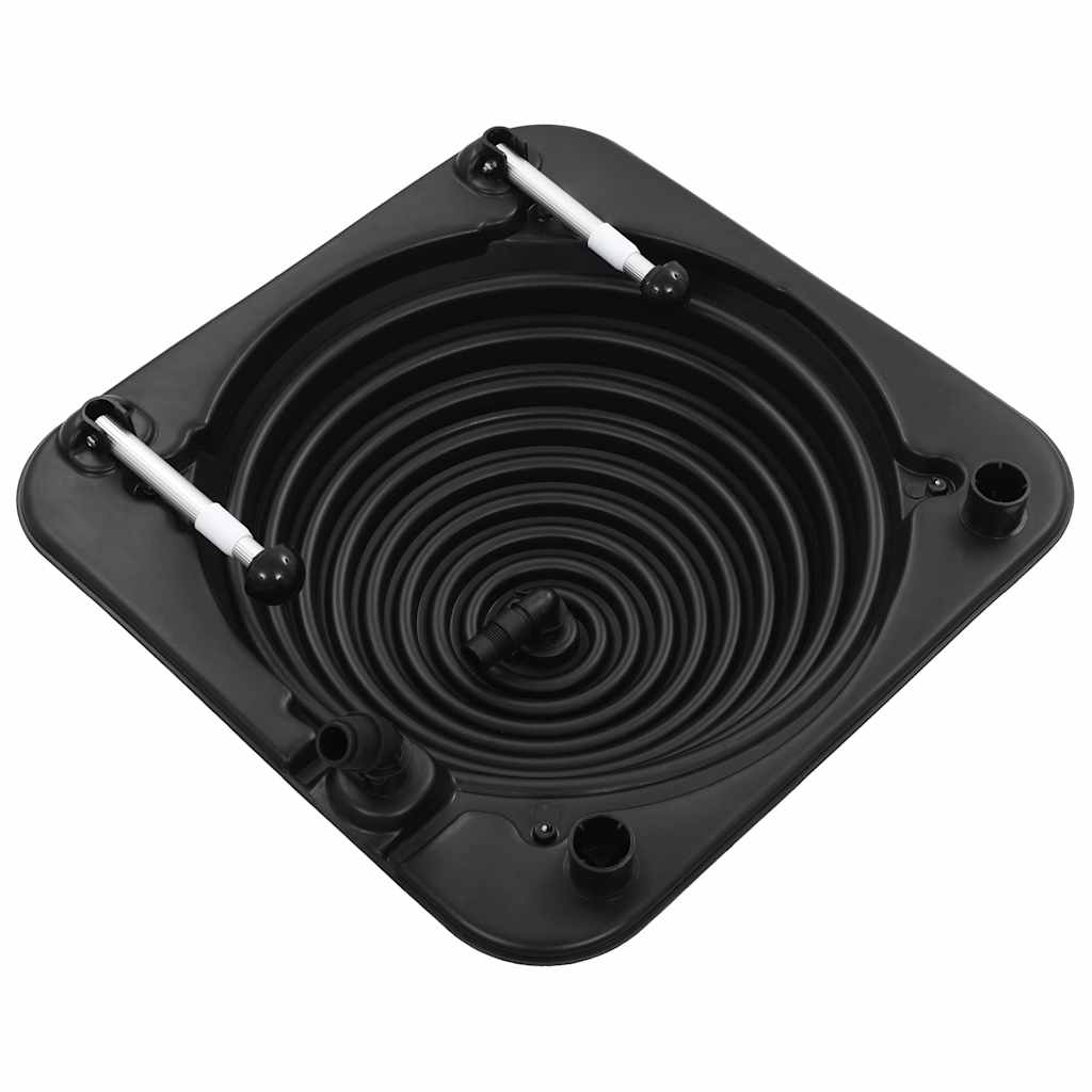 Solarni grijač za bazen 75 x 75 x 36 cm HDPE aluminijski