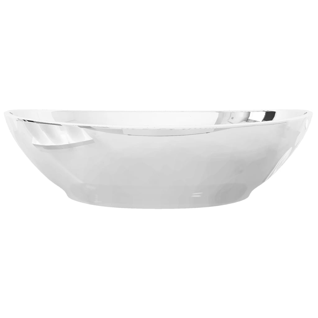 Umivaonik 40 x 33 x 13,5 cm keramički srebrni