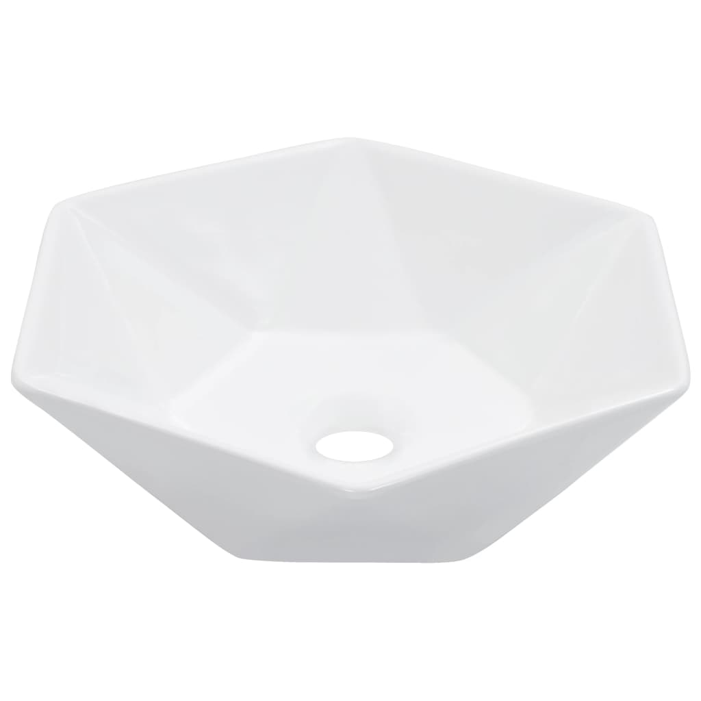 Umivaonik 41 x 36,5 x 12 cm keramički bijeli