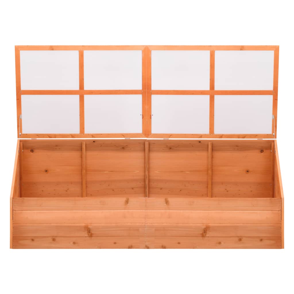 Staklenik od drva 180 x 57 x 62 cm