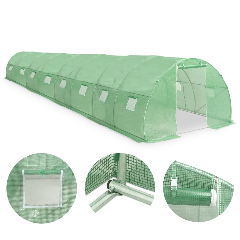 Plastenik 36 m² 1200 x 300 x 200 cm