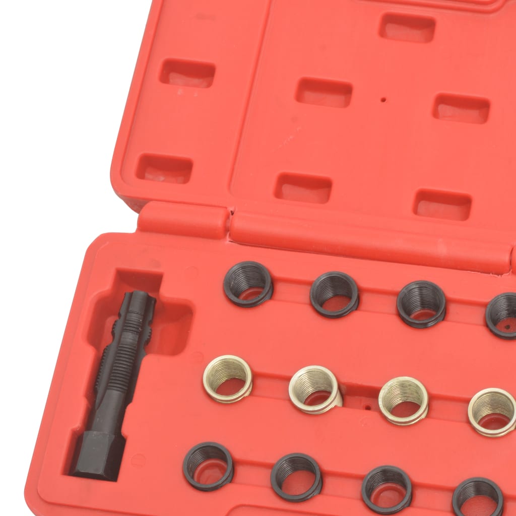16-dijelni set alata za popravak navoja svjećice M14 x 1,25