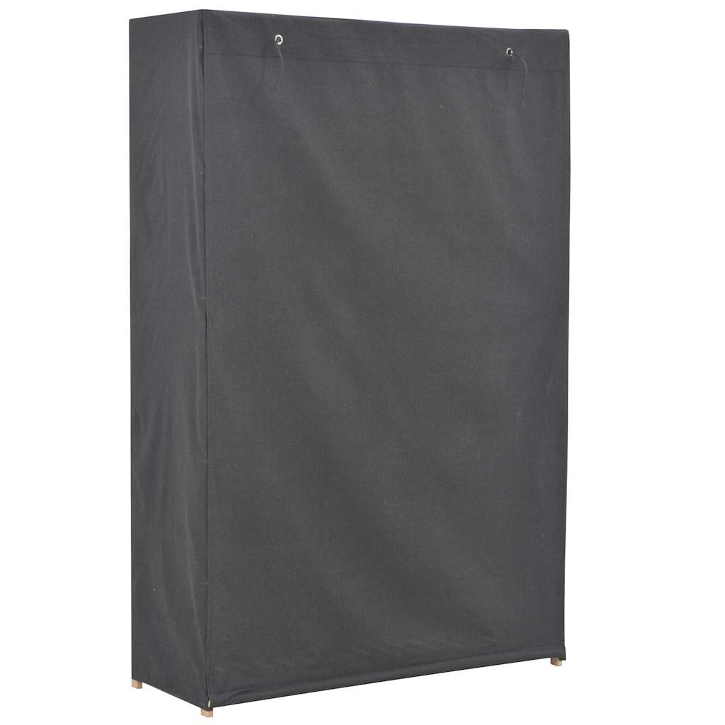 Ormar od tkanine 110 x 40 x 170 cm sivi