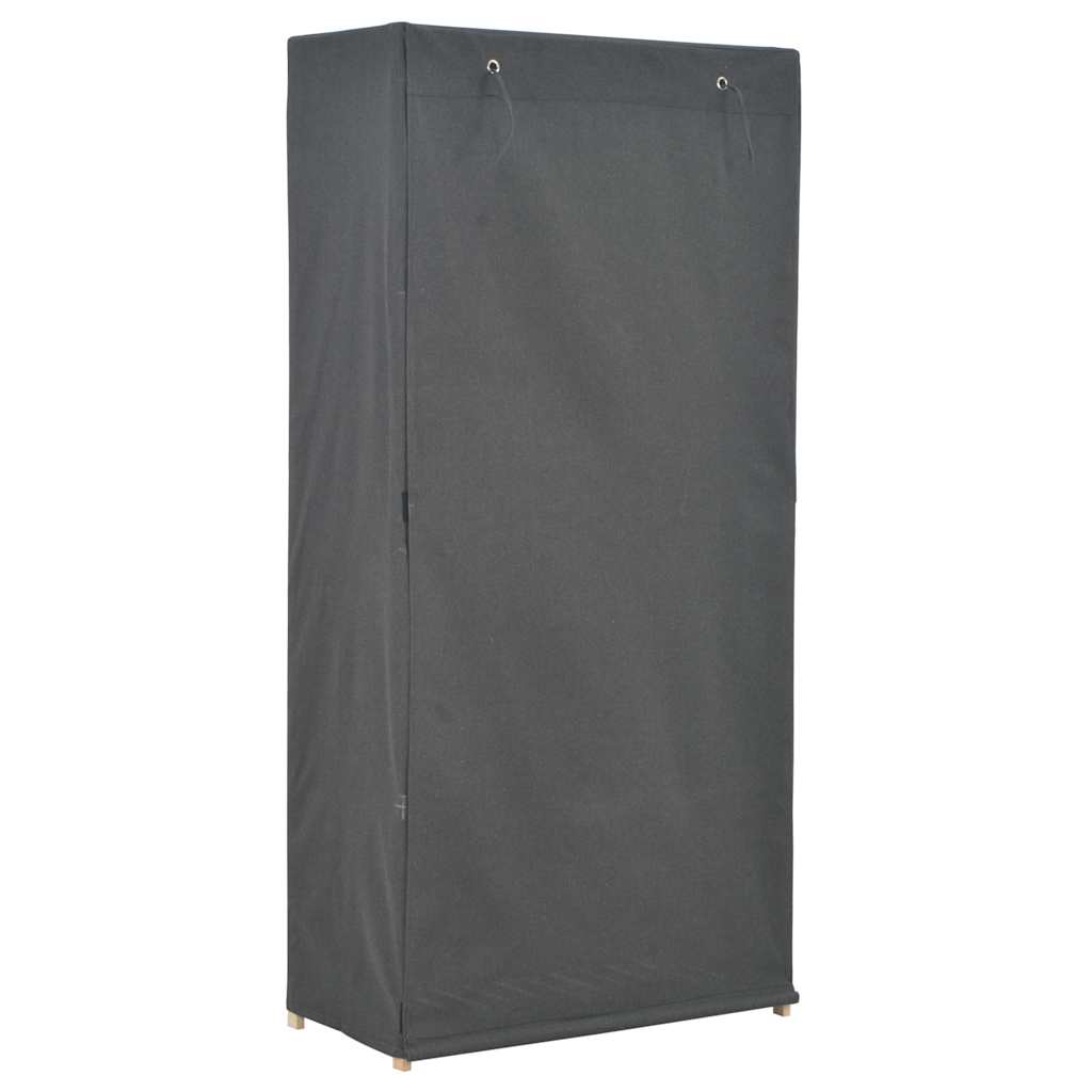 Ormar od tkanine sivi 79 x 40 x 170 cm