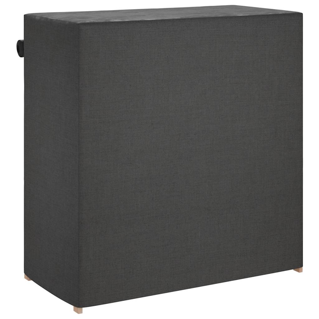 Ormarić za cipele s pokrovom od tkanine 79 x 40 x 80 cm sivi