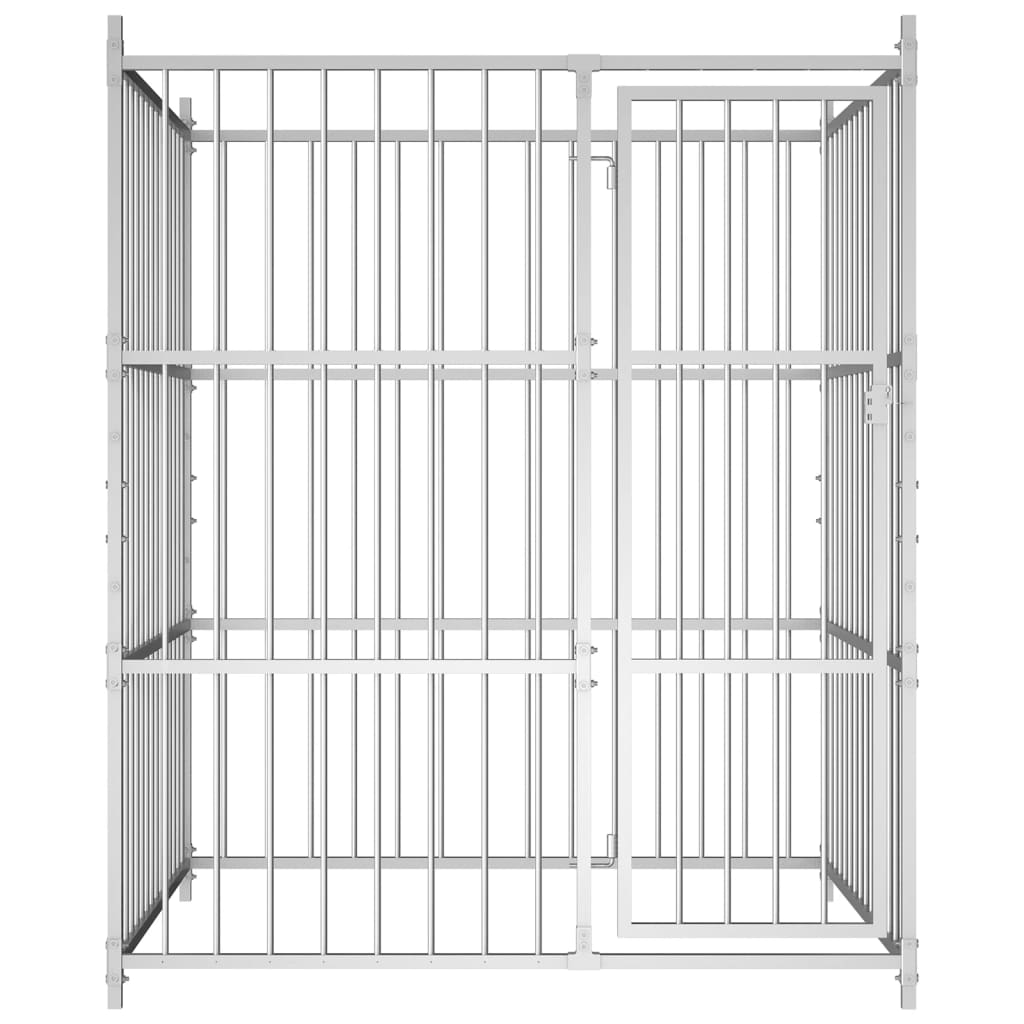 Vanjski kavez za pse 150 x 150 x 185 cm