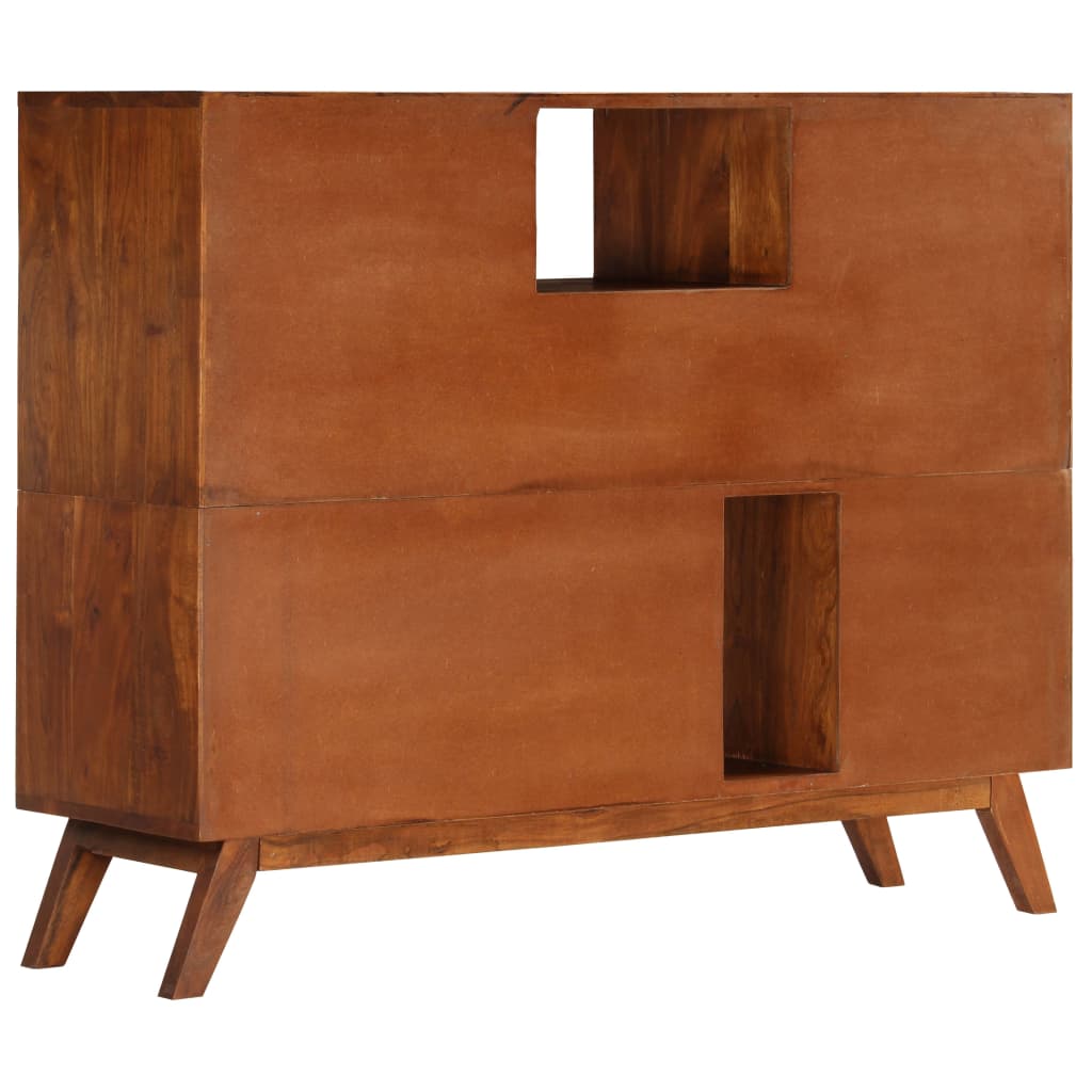 Komoda od masivnog bagremovog drva 115 x 35 x 86 cm