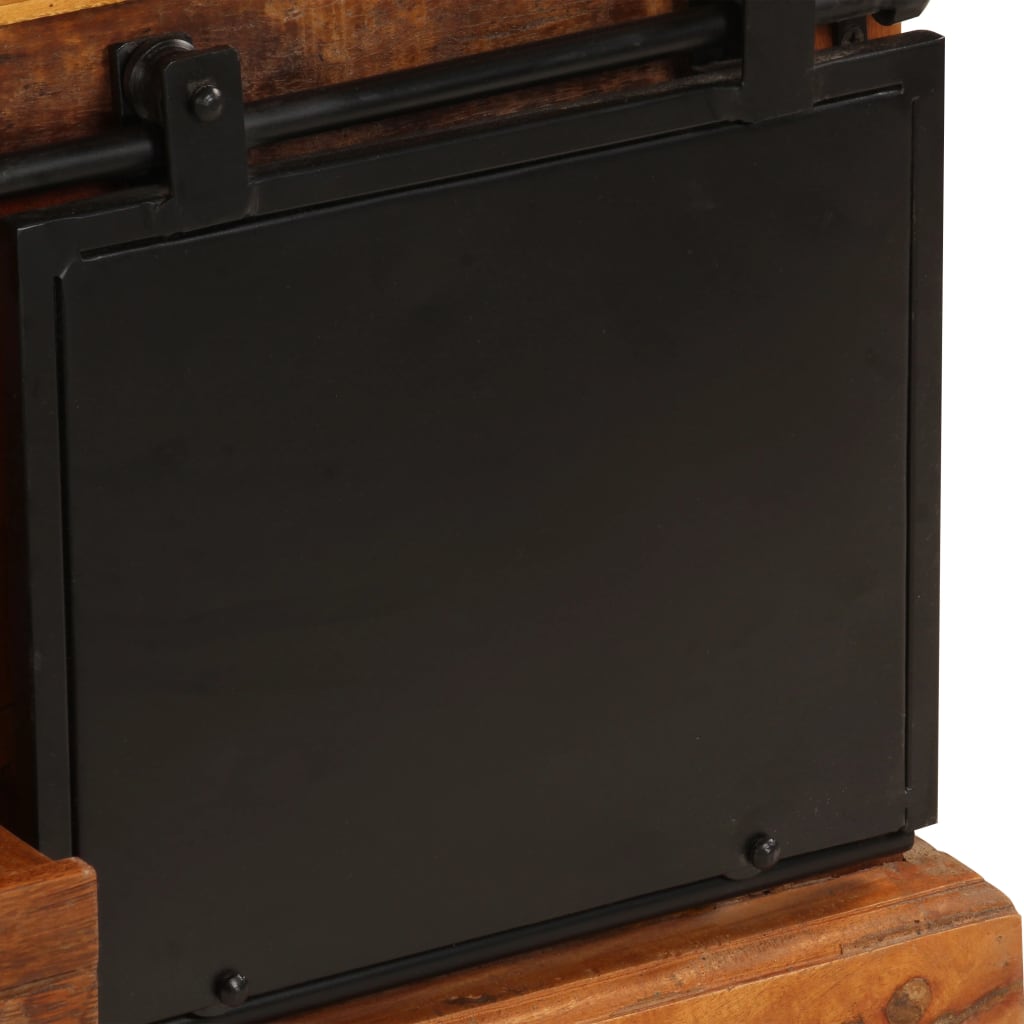 TV ormarić od masivnog obnovljenog drva 110 x 30 x 45 cm