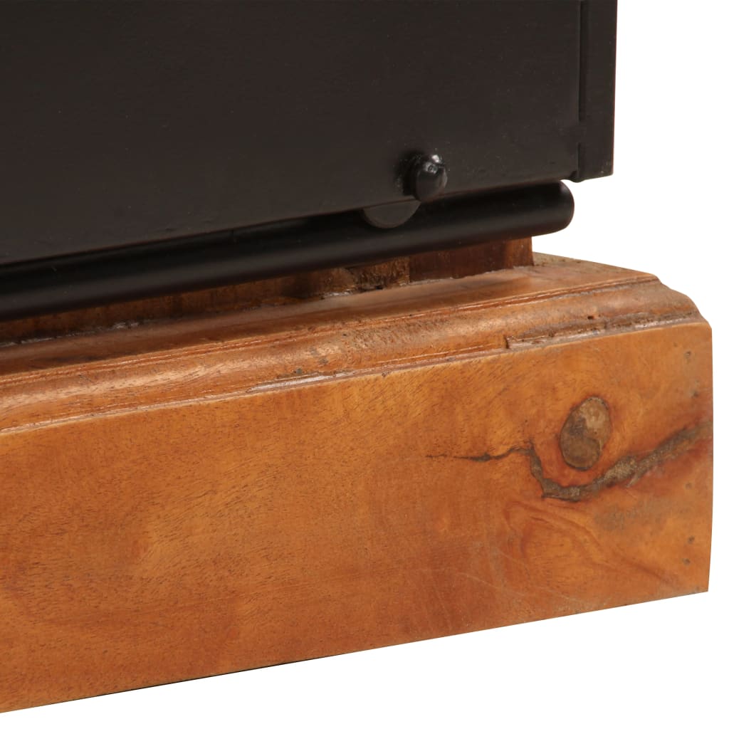 TV ormarić od masivnog obnovljenog drva 110 x 30 x 45 cm