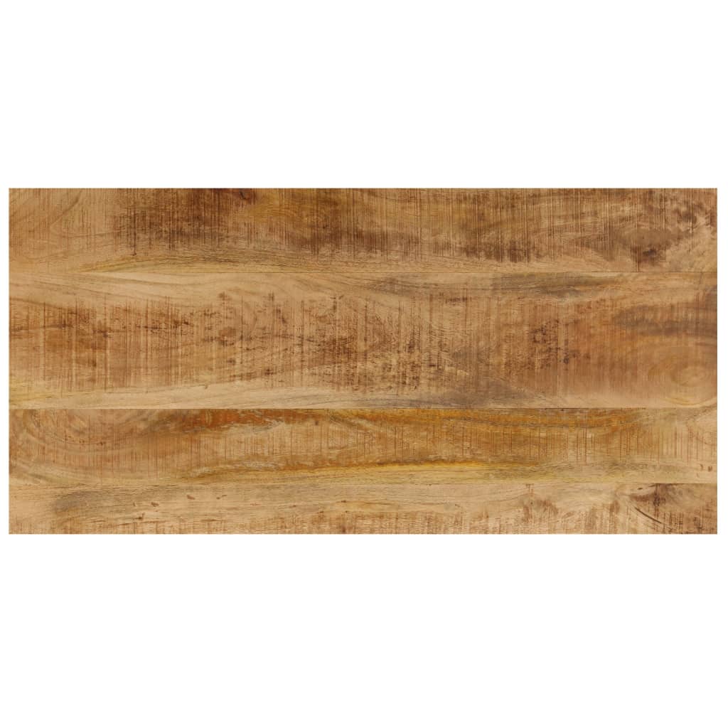 Stolić za kavu 100 x 50 x 35 cm od masivnog drva manga i čelika