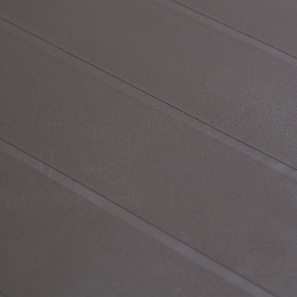 Vrtni stol smeđi 150 x 90 x 72 cm plastika s izgledom ratana