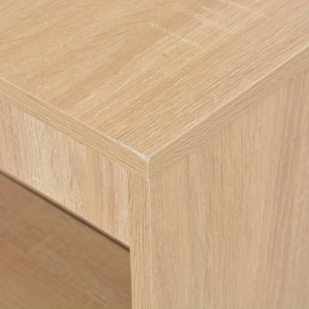 Barski stol s policom boja hrasta 110 x 50 x 103 cm