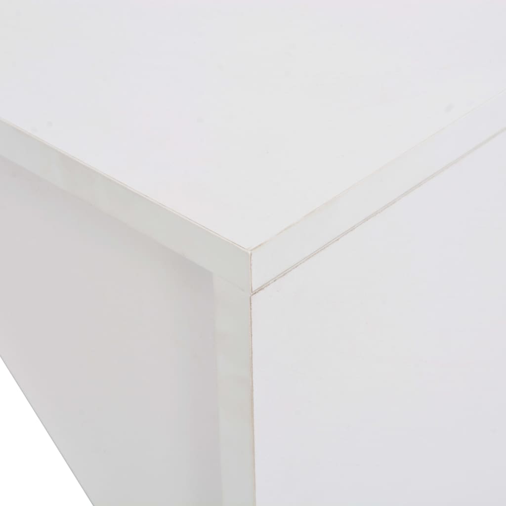 Barski stol s ormarićem bijeli 115 x 59 x 200 cm