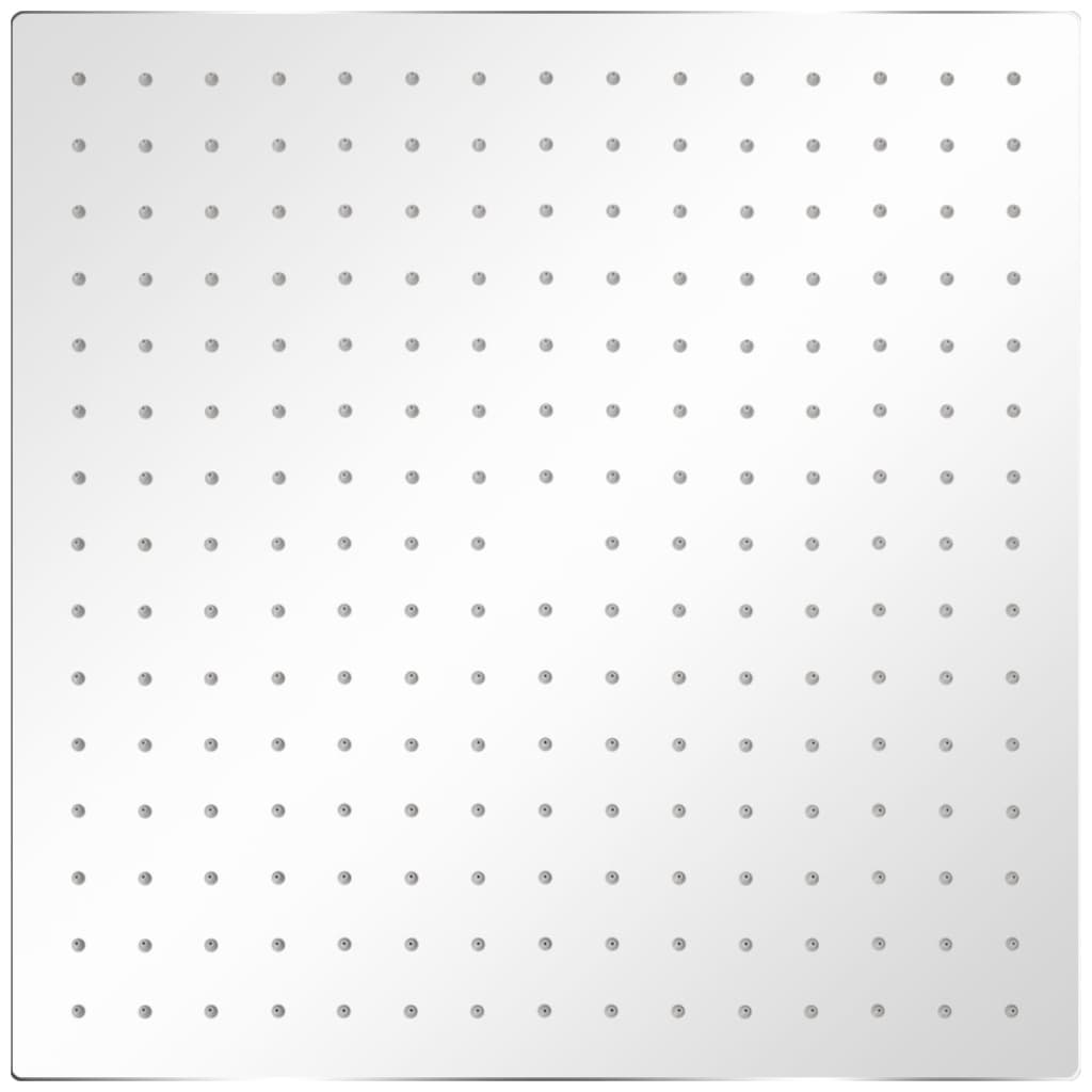 Glava za tuš od nehrđajućeg čelika 2 kom 40 x 40 cm