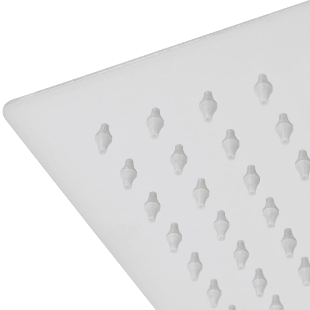 Glava za tuš od nehrđajućeg čelika 2 kom 20 x 30 cm
