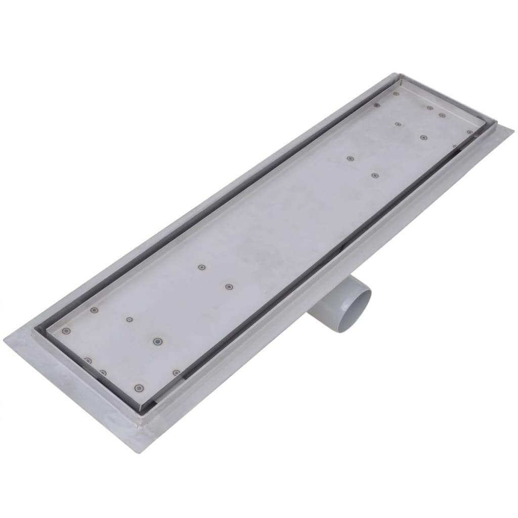 Linearni odvod za tuš 2 kom 530 x 140 mm od nehrđajućeg čelika