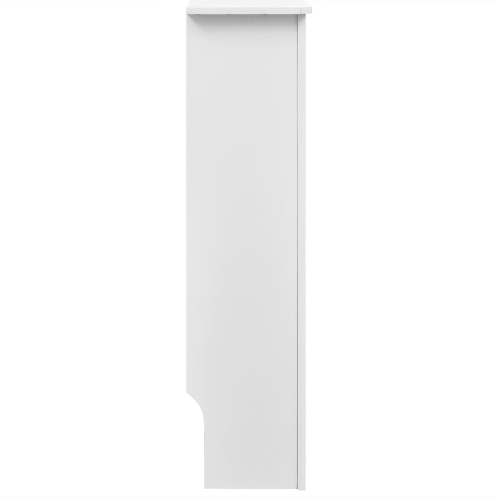 Pokrovi za radijator 2 kom bijeli konstruirano drvo 112 cm
