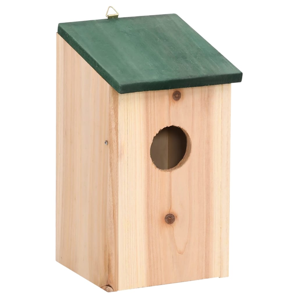 Kućice za ptice 8 kom drvene 12 x 12 x 22 cm