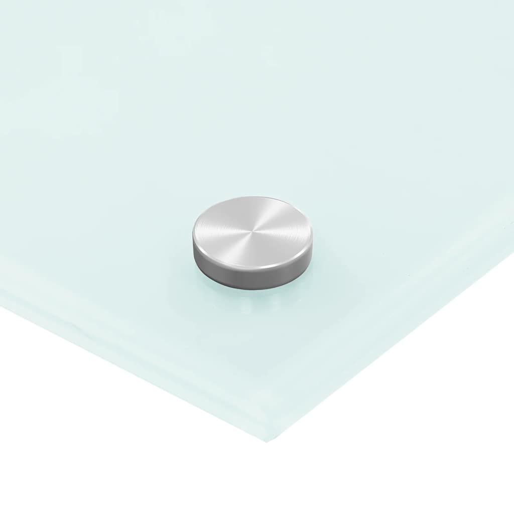 Kuhinjska zaštita od prskanja mliječna 80 x 50 cm kaljeno staklo