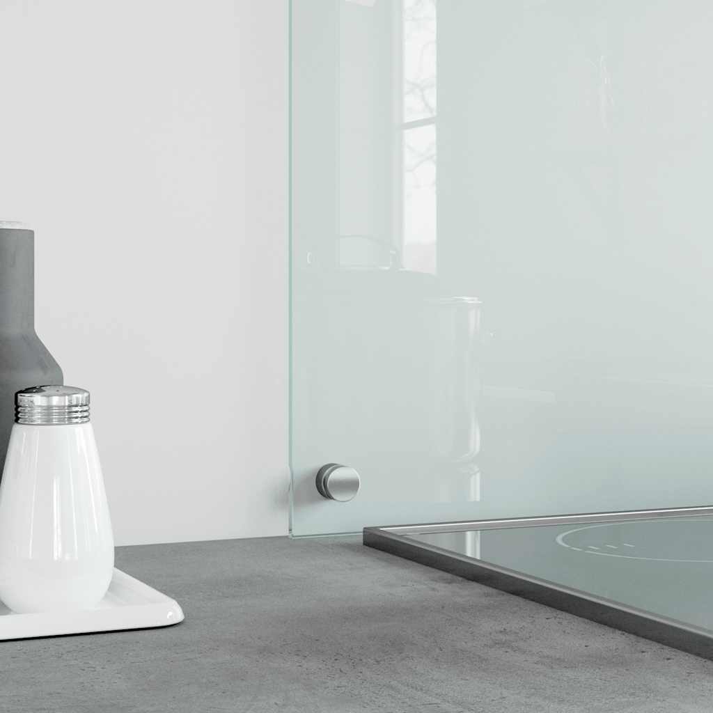 Kuhinjska zaštita od prskanja prozirna 80x60 cm kaljeno staklo