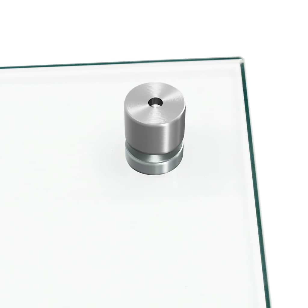 Kuhinjska zaštita od prskanja prozirna 100x40 cm kaljeno staklo