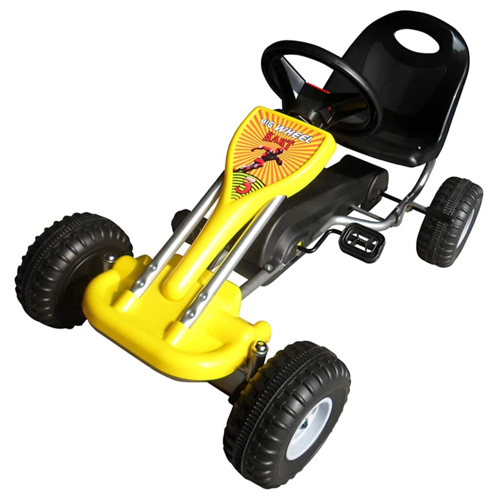 Go Kart Auto s Pedalama Žuti