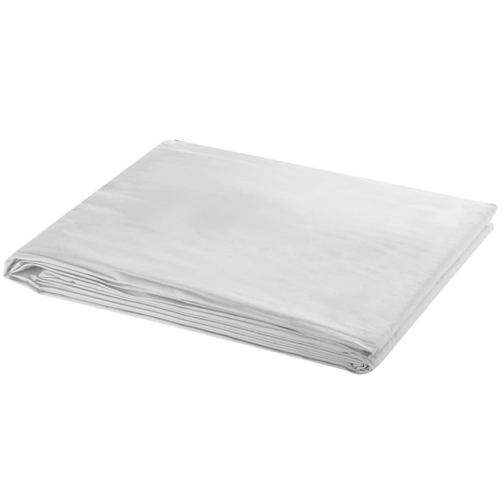 Pozadina pamučna bez stalka bijela 600 x 300 cm